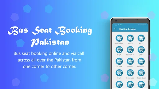 Bus Seat Booking Pakistan
