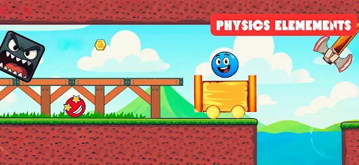 Red Hero 4 - red bounce ball 5 screenshot 4