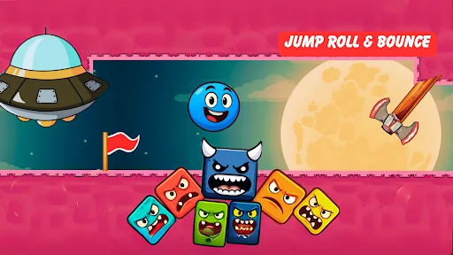 Bossy Ball 5: Bounce Jump Roll