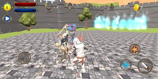 Castle Defense Knight Fight screenshot 2