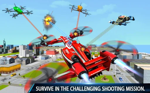 Flying Formula Car Racing Game screenshot 3