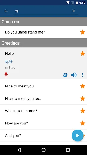 Learn Mandarin Chinese Phrases screenshot 4