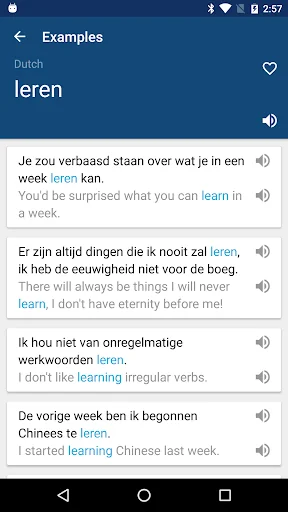 Dutch English Dictionary screenshot 3