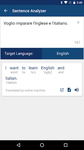 Italian English Dictionary screenshot 4