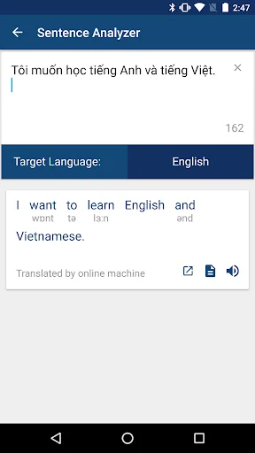 Vietnamese English Dictionary screenshot 3