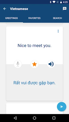 Learn Vietnamese Phrases screenshot 3