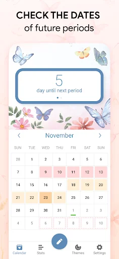 Period Tracker & Ovulation screenshot 1