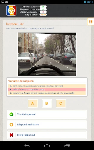 Scoala Auto - Chestionare Auto screenshot 1