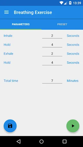 Breathing exercise