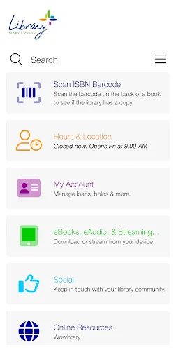 Mary L Cook Library
