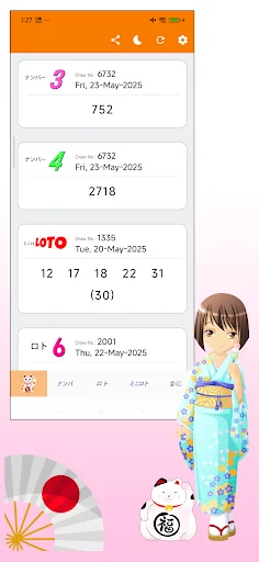 Japan Loto Lottery Results