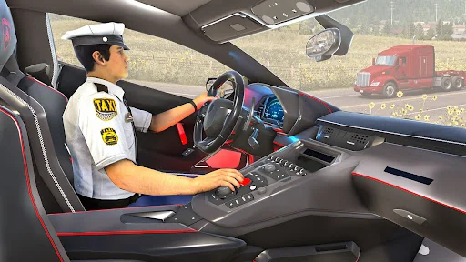 US Taxi Car Driving Games