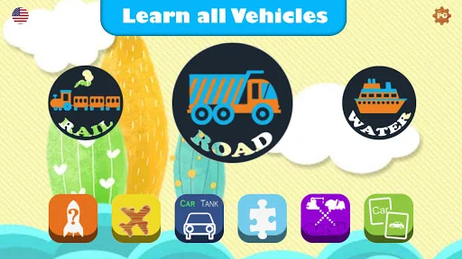 Vehicles Cards Learn and Play