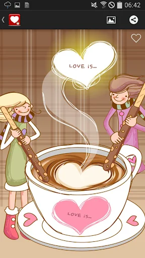 Love Sticker & Cute Cards screenshot 2