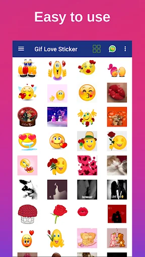 Gif Love Sticker WASticker