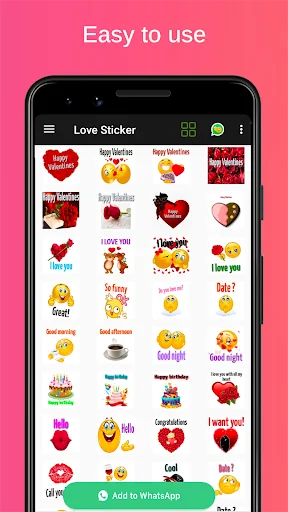 Love Sticker - WAStickerApps screenshot 1