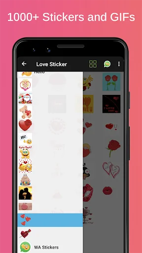 Love Sticker - WAStickerApps screenshot 4