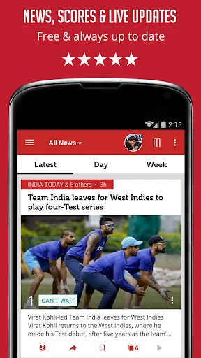 Cricket News and Scores