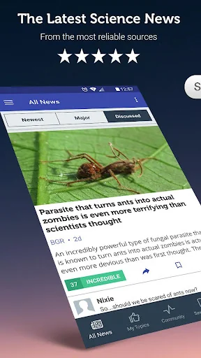 Science News & Discoveries screenshot 1