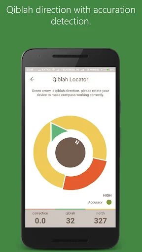 Prayer times, Qiblah, Adzan screenshot 4