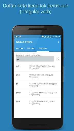 Kamus offline lengkap screenshot 3