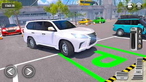 Car Prado Parking Driving Game