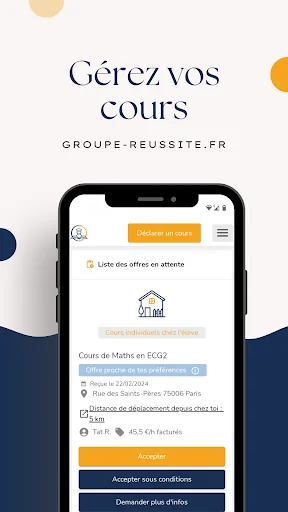 Groupe Réussite: Cours & Stage