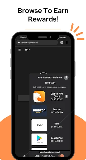 Carbon: Super Fast Browser screenshot 2