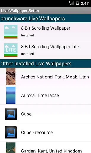 Live Wallpaper Setter