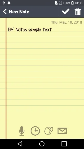 BF Notes