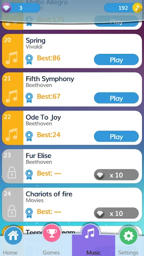 Music Tile: Classic Piano Song screenshot 4