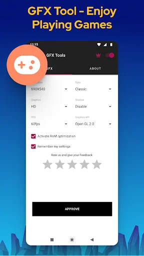 GFX Tool - Game Booster screenshot 2