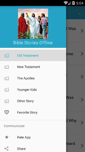 Bible Stories Offline screenshot 1