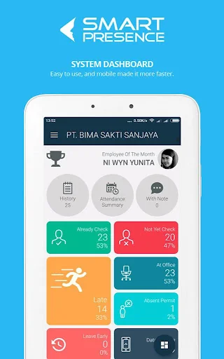 SmartPresence Dash Attendance
