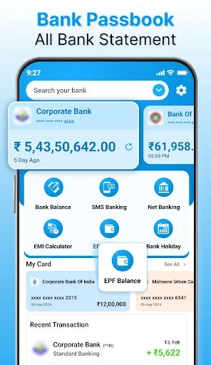 All Bank Passbook - Statement screenshot 1