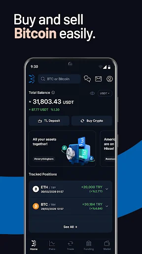 BtcTurk | Kripto: BTC|USDT|XRP screenshot 1