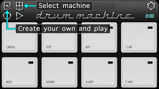 Drum Machine - Pad & Sequencer