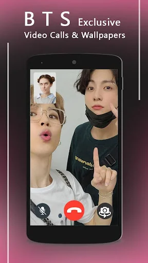 BTS LIVE - BTS Fake Video Call screenshot 2