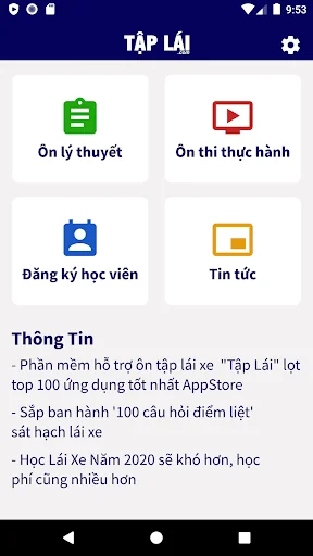 Tập Lái - Ôn Thi GPLX 600 Câu