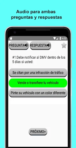 Examen de manejo CA 2026 screenshot 3