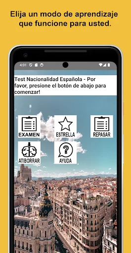 Test Nacionalidad Española screenshot 1