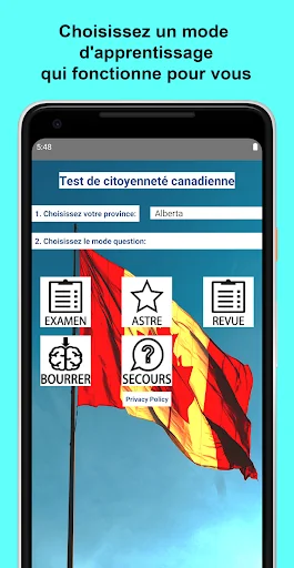 Test de citoyenneté canadienne
