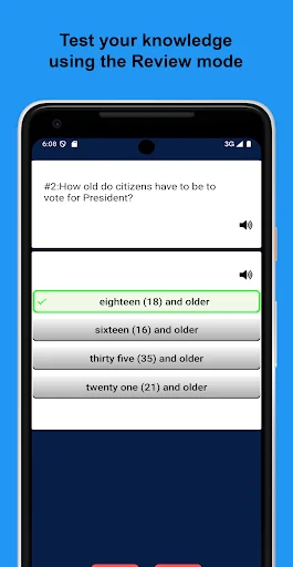 US Citizenship Test 2026 screenshot 3