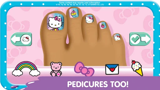 Hello Kitty Nail Salon