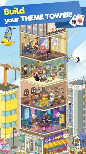 Theme Solitaire: Tripeaks Game screenshot 1