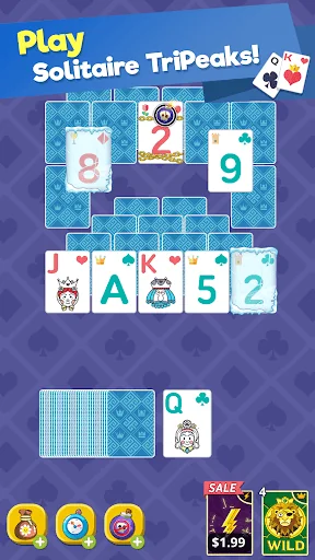 Theme Solitaire: Tripeaks Game screenshot 3