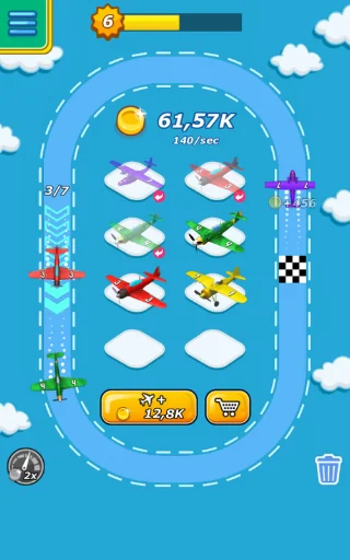 Merge Aircraft Idle Game screenshot 4