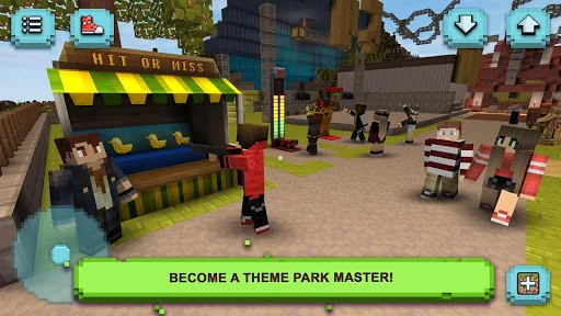 Theme Park Craft: Build & Ride