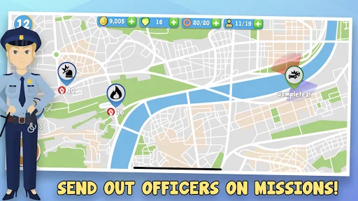 Police Inc: Tycoon police stat screenshot 2