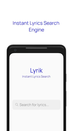 Lyrik - Instant lyrics search screenshot 1